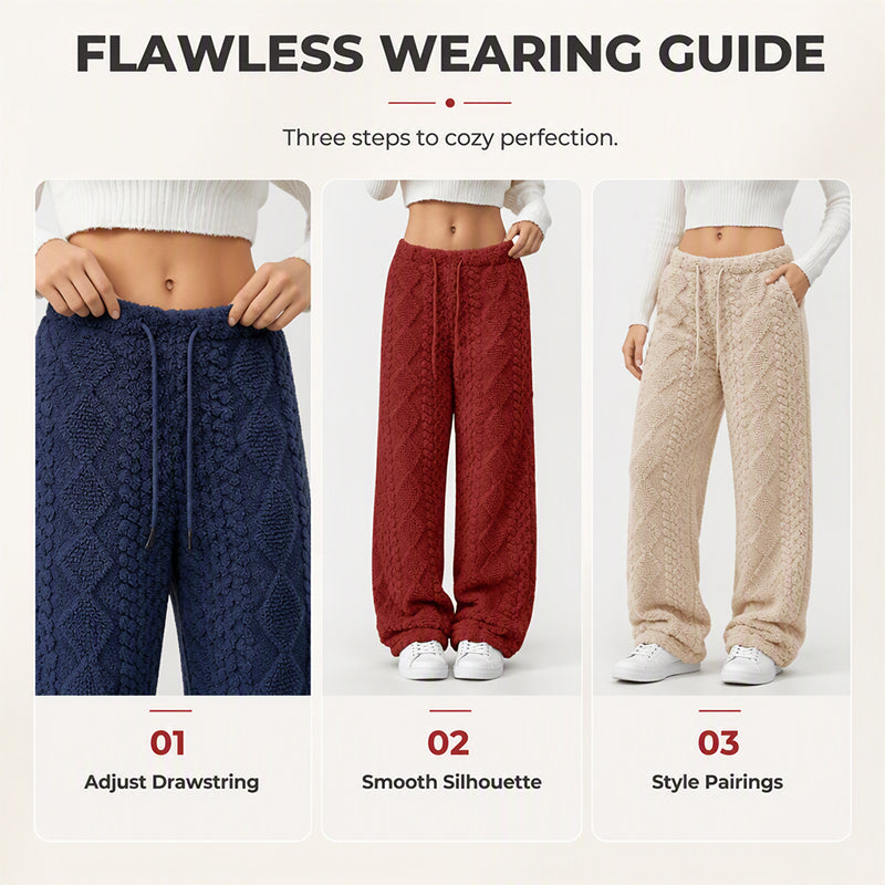 💖Black Friday Mega Deal – 50% off!💖 Women's Casual Straight-Leg Drawstring Pants