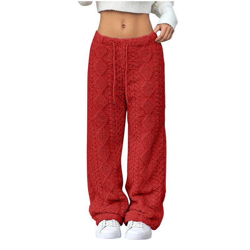 💖Black Friday Mega Deal – 50% off!💖 Women's Casual Straight-Leg Drawstring Pants