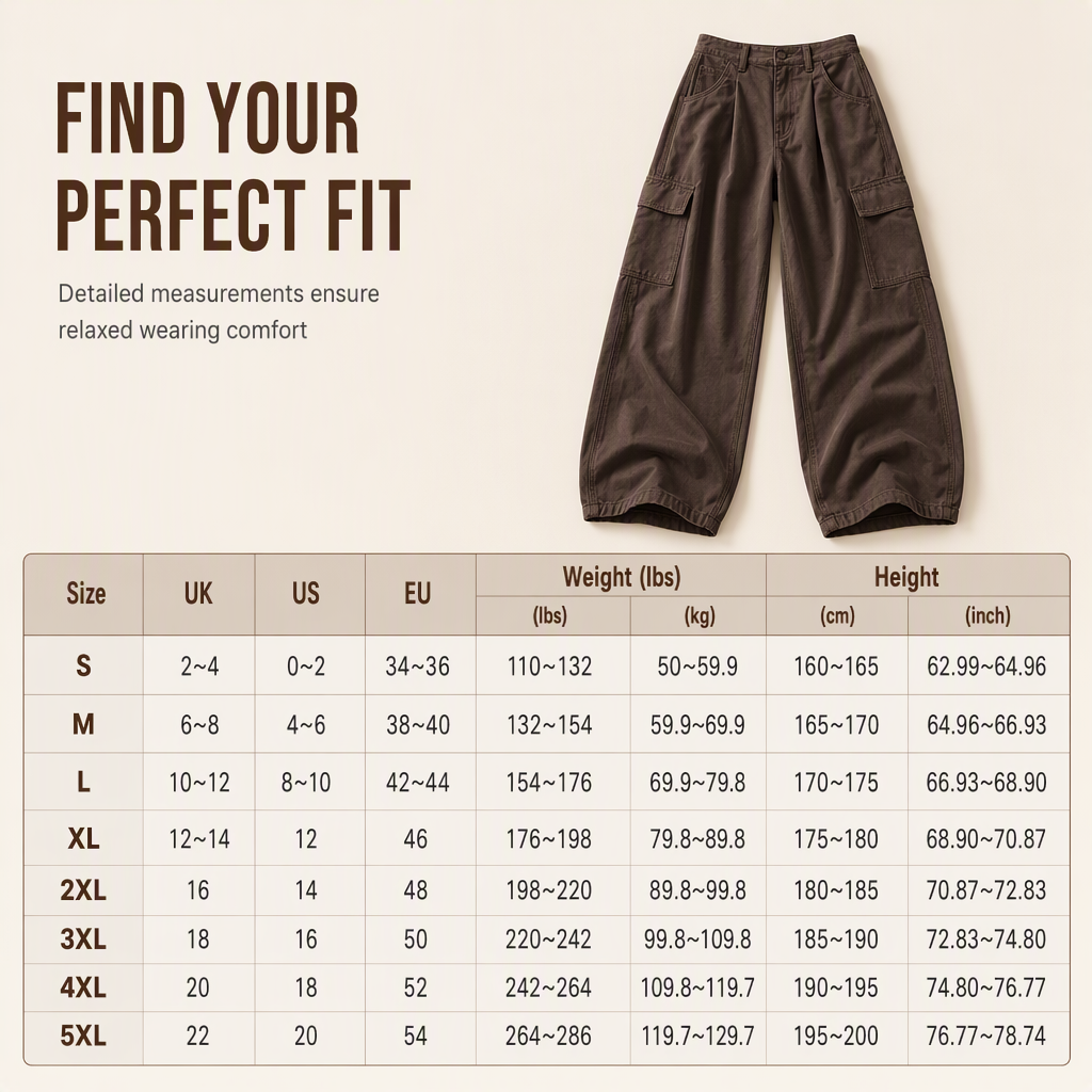 💖Black Friday Mega Deal – 50% off!💖Women's High Waisted Wide Leg Baggy Cargo Pants with Utility Pockets Loose Fit Cotton Blend Trousers
