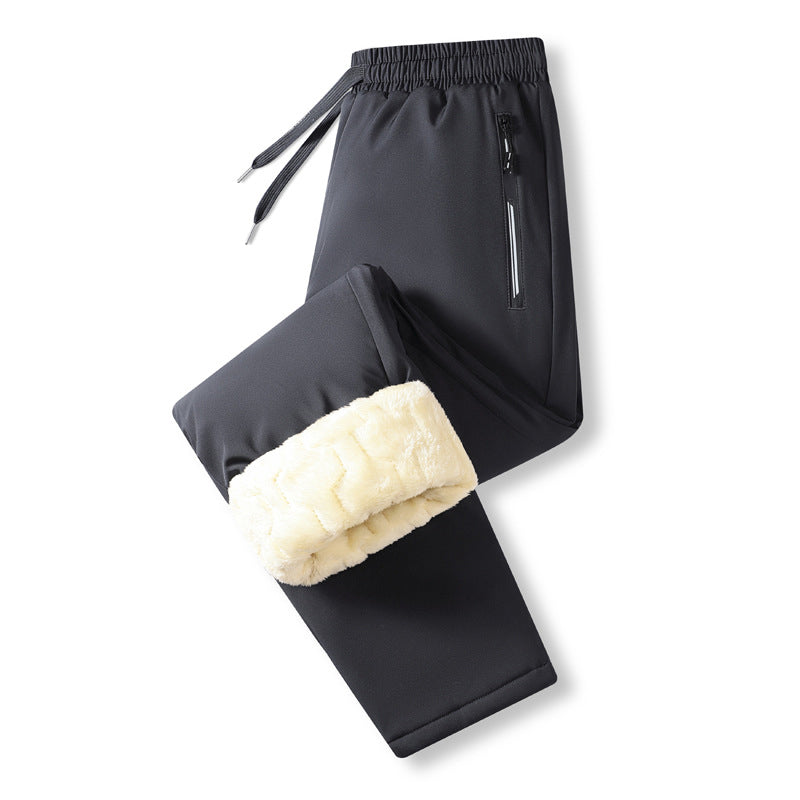 🖤Black Friday Sale:50% OFF🖤 Men's Warm-Lined Waterproof Pants with Drawstring