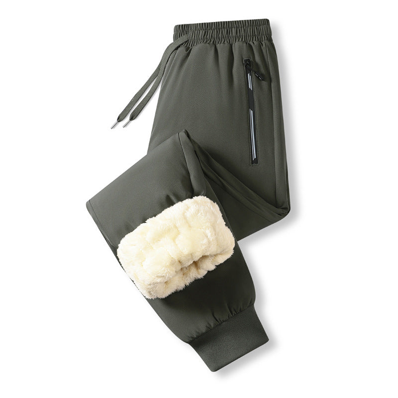 🖤Black Friday Sale:50% OFF🖤 Men's Warm-Lined Waterproof Pants with Drawstring