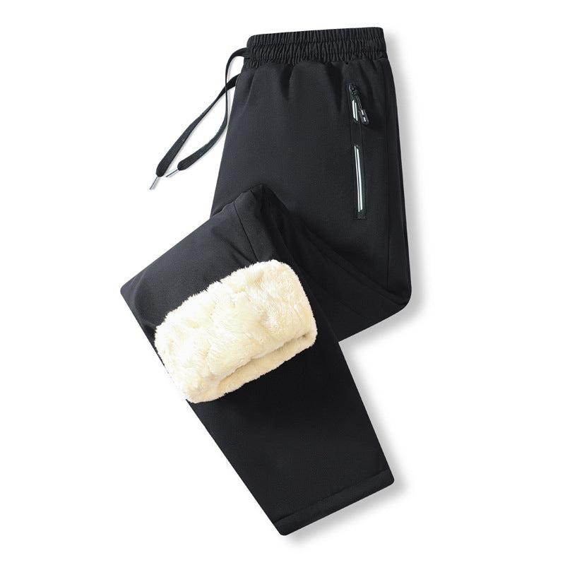 🖤Black Friday Sale:50% OFF🖤 Men's Warm-Lined Waterproof Pants with Drawstring