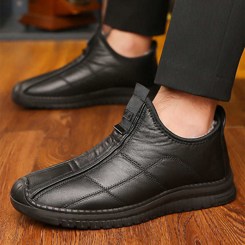 🖤Black Friday Sale:50% OFF🖤 Men's Plush-Lined Non-Slip Walking Shoes