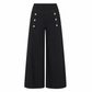 ⏰  💖Black Friday Mega Deal – 50% off!💖!✨High Waisted Wide Leg Stretch Denim Jeans with Decorative Buttons