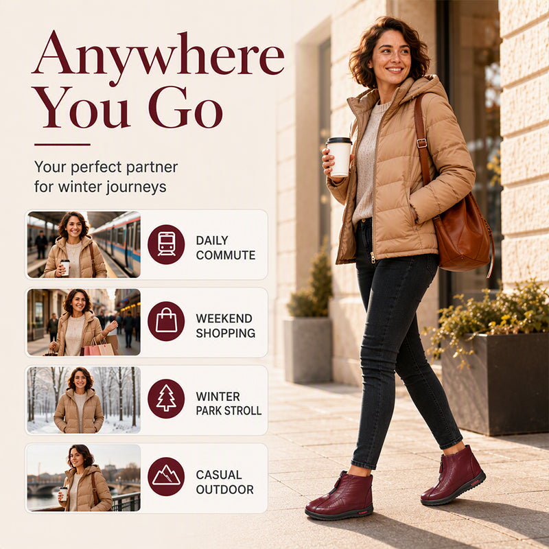 👢 Women's Non-Slip Winter Warm Boots