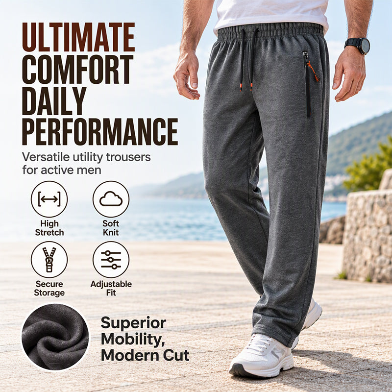 ⏰ 🖤Black Friday Sale:50% OFF🖤✨Men's Winter Comfortable Thermal Sweatpants