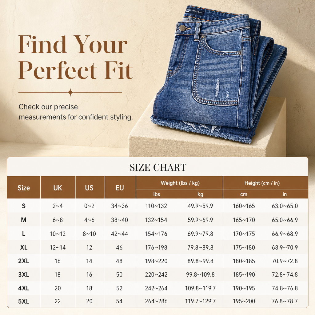 💖Black Friday Mega Deal – 50% off!💖Women's Vintage Stretchy Straight Leg Denim Jeans with Distressed Patch Pockets and Frayed Raw Hem