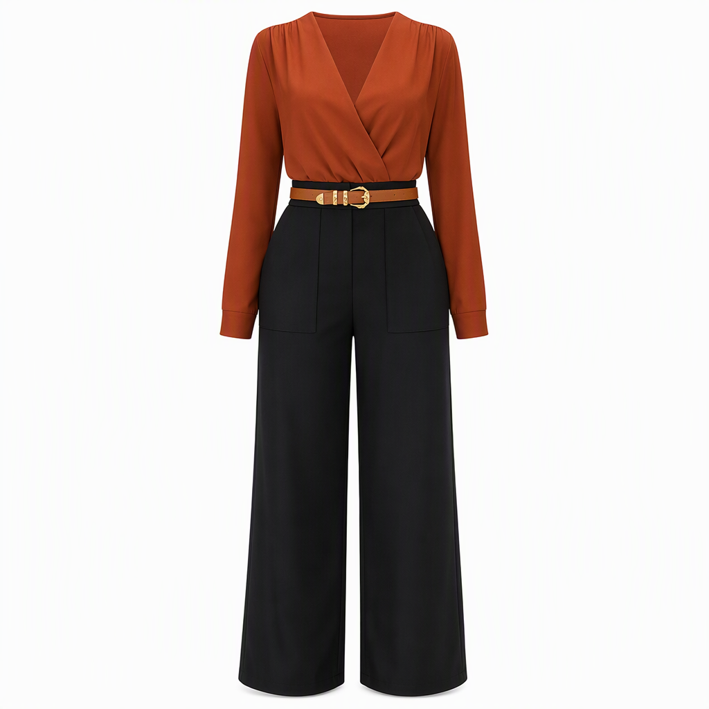 🖤Black Friday Sale:50% OFF🖤☕ Women's Casual Wide Leg Suit Pants Autumn Winter Long Trousers