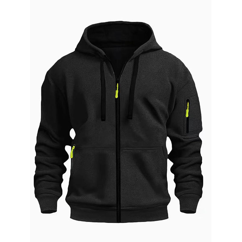 💖Black Friday Mega Deal – 50% off!💖🍂 Men's Casual Thermal Hooded Jacket