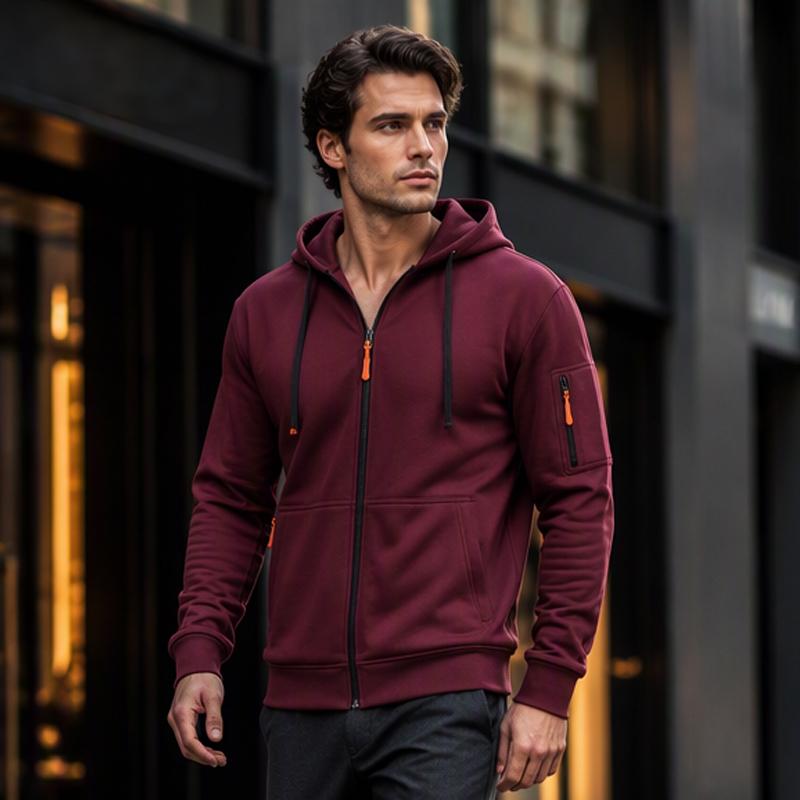 💖Black Friday Mega Deal – 50% off!💖🍂 Men's Casual Thermal Hooded Jacket