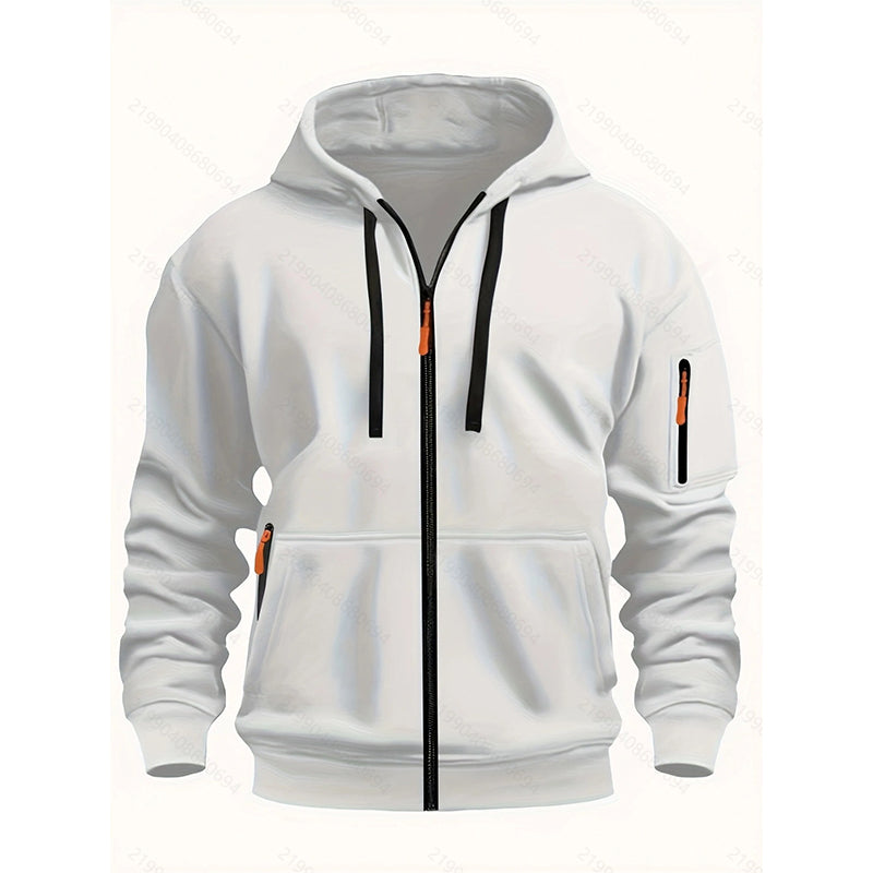 💖Black Friday Mega Deal – 50% off!💖🍂 Men's Casual Thermal Hooded Jacket
