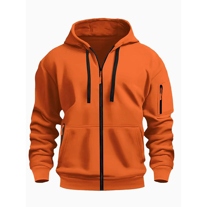 💖Black Friday Mega Deal – 50% off!💖🍂 Men's Casual Thermal Hooded Jacket