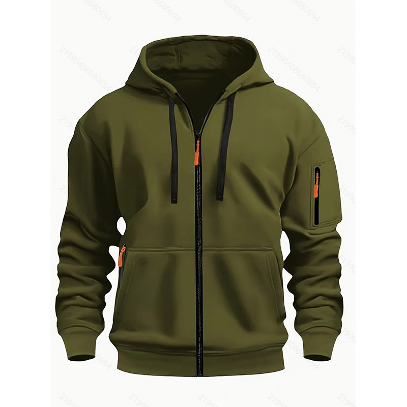 💖Black Friday Mega Deal – 50% off!💖🍂 Men's Casual Thermal Hooded Jacket