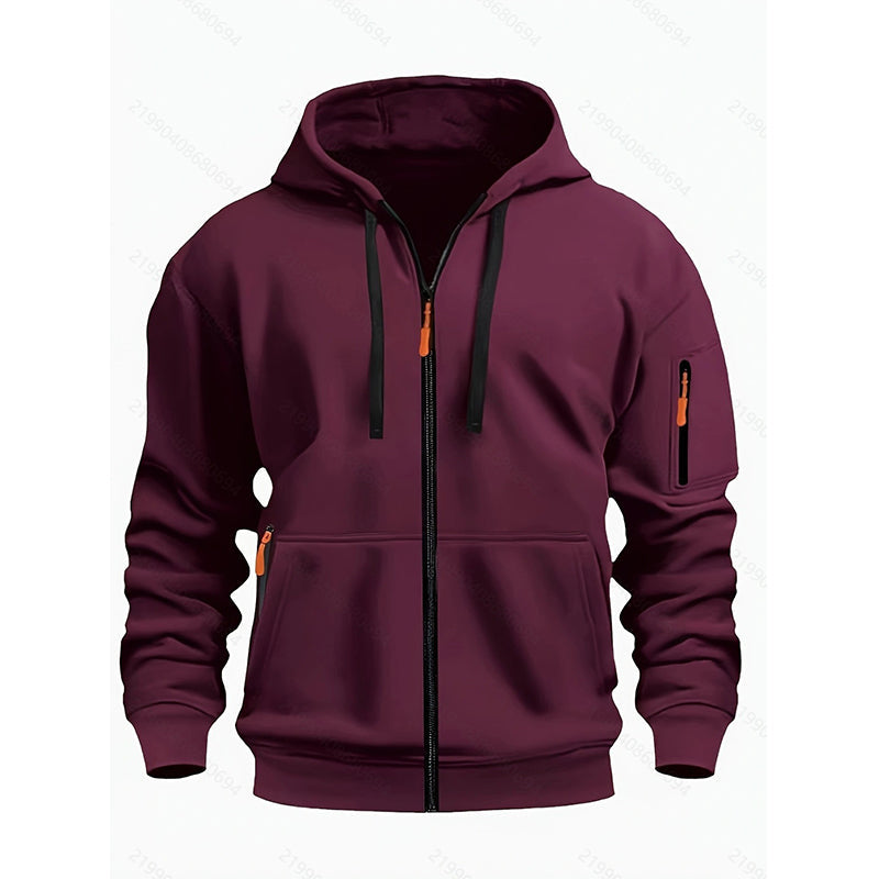 💖Black Friday Mega Deal – 50% off!💖🍂 Men's Casual Thermal Hooded Jacket