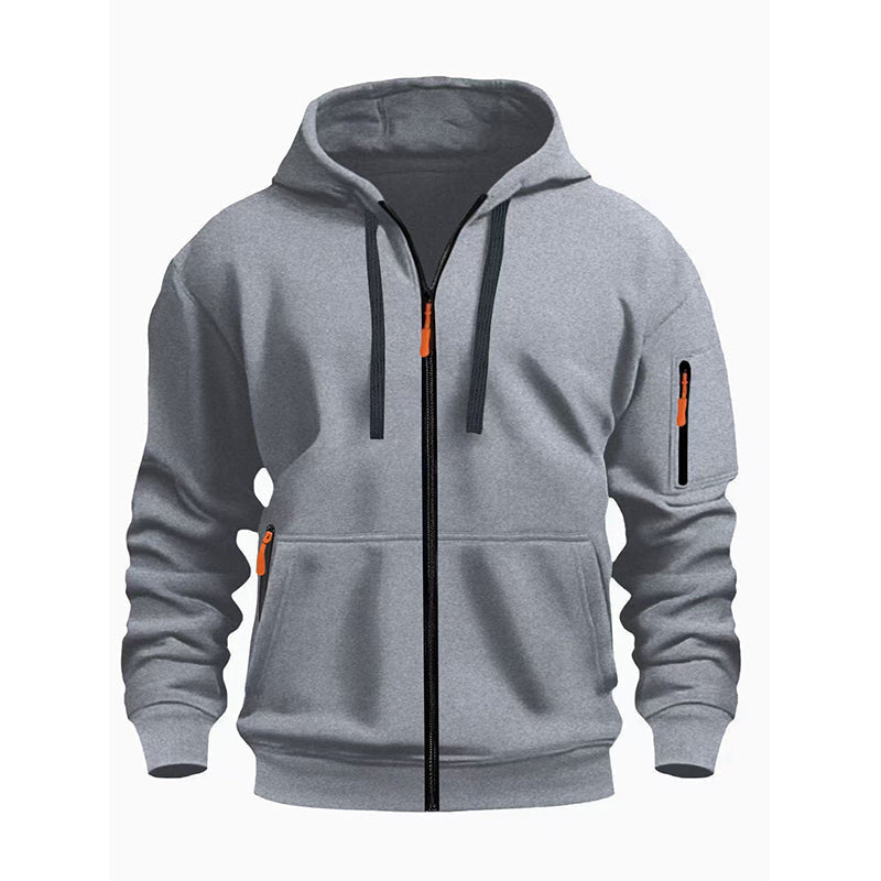 💖Black Friday Mega Deal – 50% off!💖🍂 Men's Casual Thermal Hooded Jacket