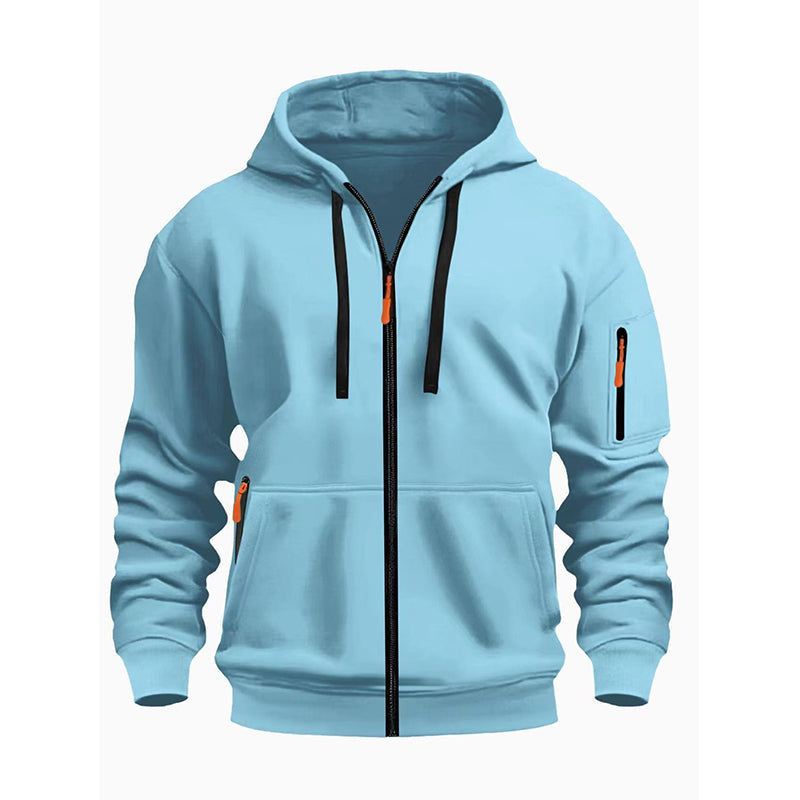 💖Black Friday Mega Deal – 50% off!💖🍂 Men's Casual Thermal Hooded Jacket