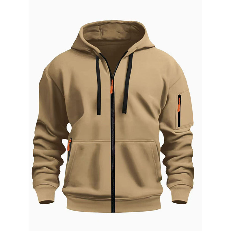 💖Black Friday Mega Deal – 50% off!💖🍂 Men's Casual Thermal Hooded Jacket
