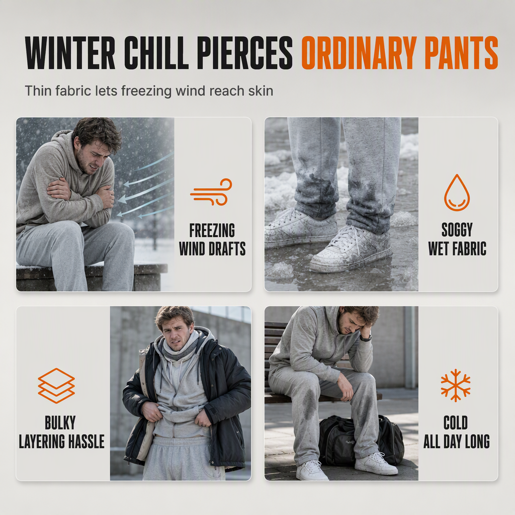 💖Black Friday Mega Deal – 50% off!💖 ✨Unisex Relaxed-Fit Sports Pants with Sherpa Lining