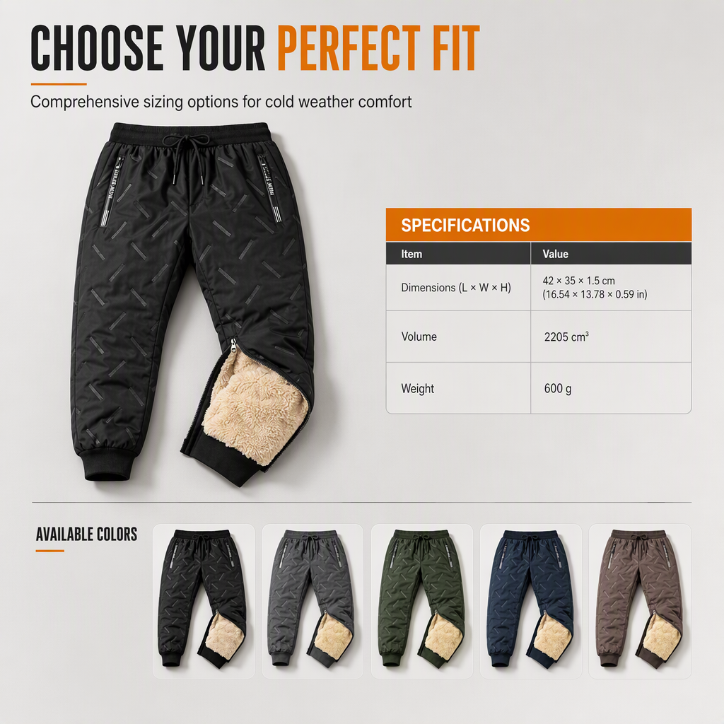 💖Black Friday Mega Deal – 50% off!💖 ✨Unisex Relaxed-Fit Sports Pants with Sherpa Lining