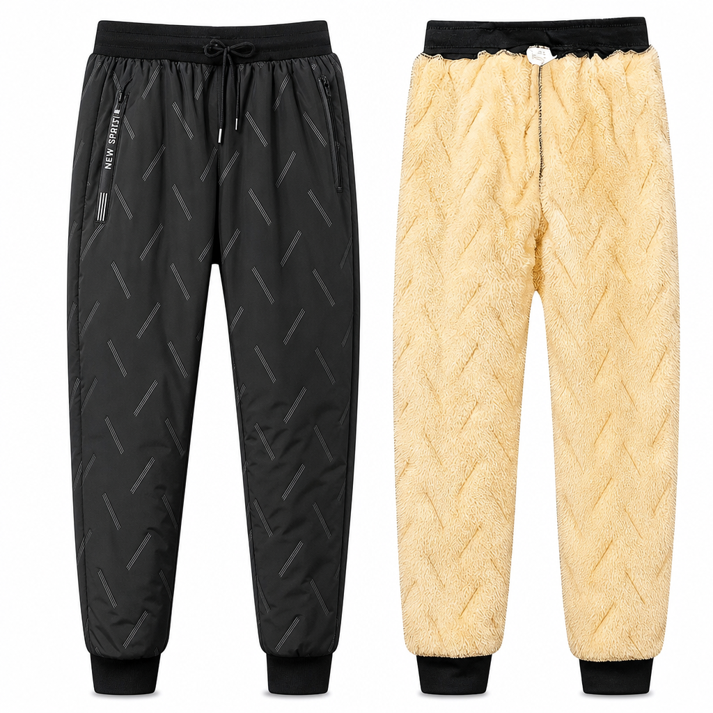 💖Black Friday Mega Deal – 50% off!💖 ✨Unisex Relaxed-Fit Sports Pants with Sherpa Lining