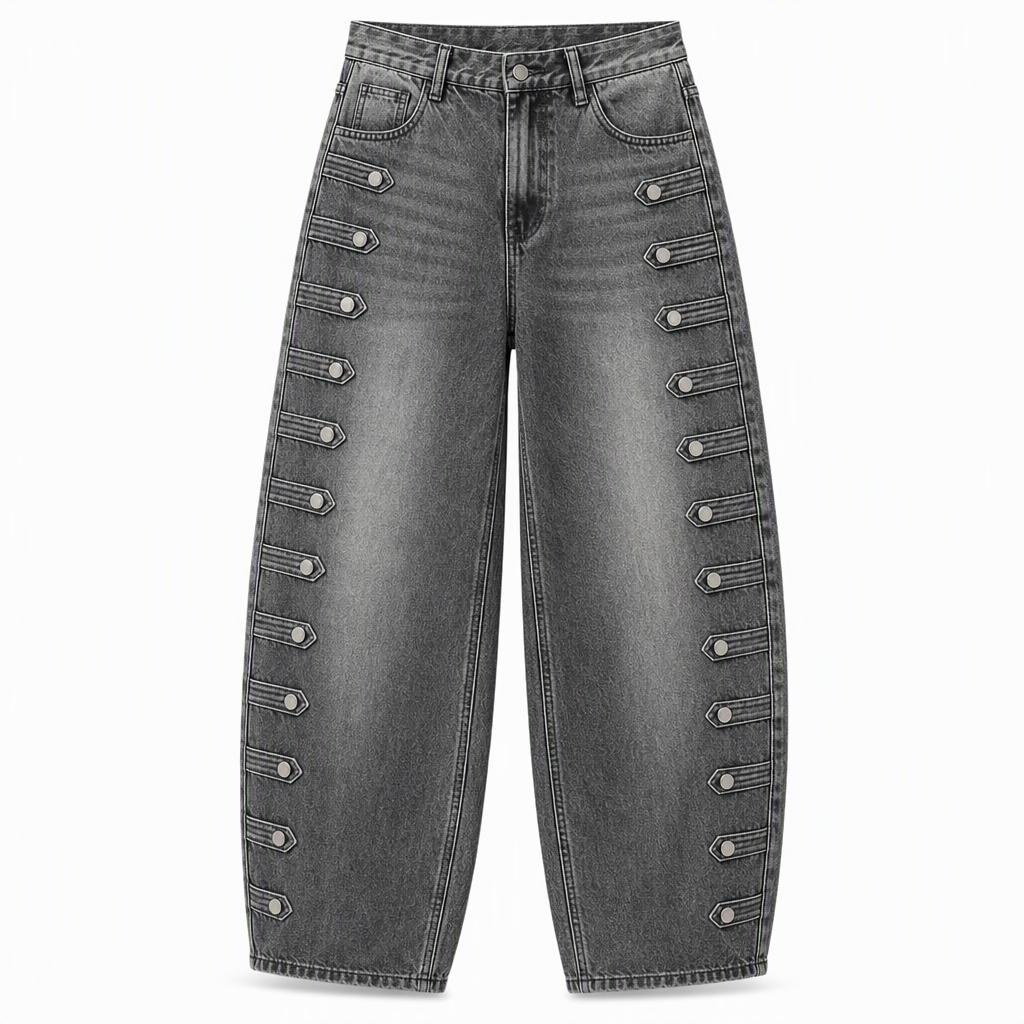 💖Black Friday Mega Deal – 50% off!💖👖 Women's Retro High Waisted Curved Leg Jeans ✨