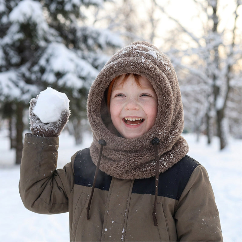 💖Black Friday Mega Deal – 50% off!💖 ❄️Children's Windproof Thermal Cycling Balaclava Hat