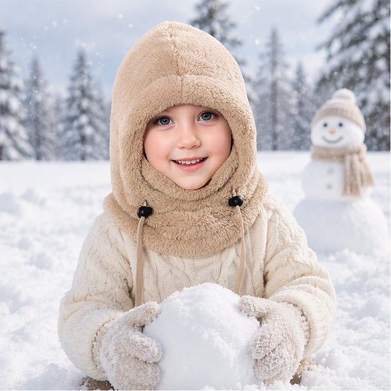 💖Black Friday Mega Deal – 50% off!💖 ❄️Children's Windproof Thermal Cycling Balaclava Hat