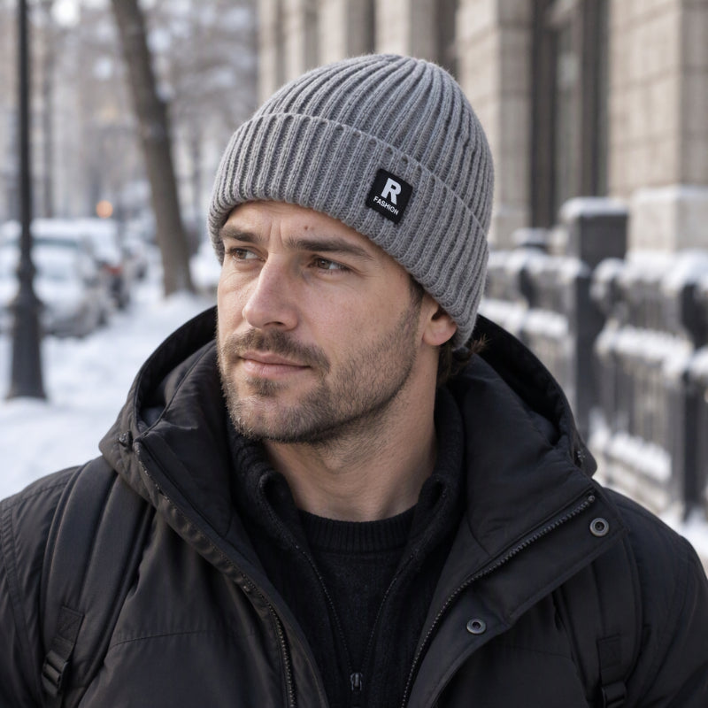 🖤Black Friday Sale:50% OFF🖤 🧢 Men's Slouchy Knit Warm Skull Cap