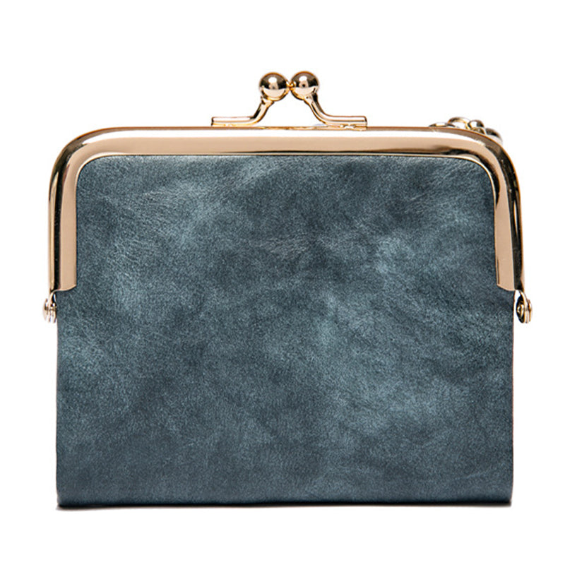 💖Black Friday Mega Deal – 50% off!💖 👛Vintage Kiss-Lock Wallet with Multi Card Holders