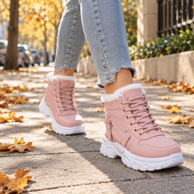 💖Black Friday Mega Deal – 50% off!💖 ❄️Women's Winter Warm Plush-Lined Ankle Boots