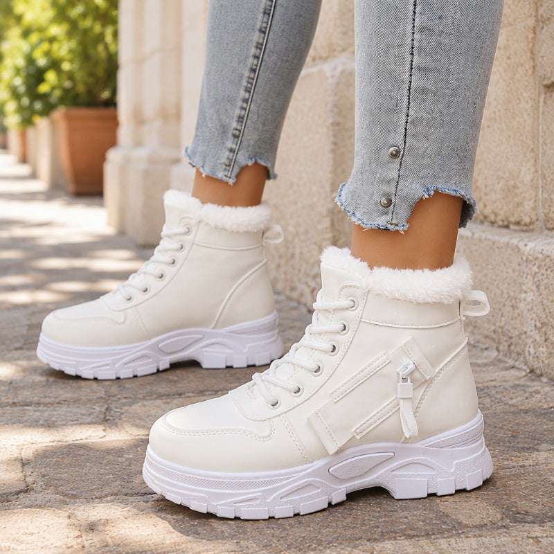 💖Black Friday Mega Deal – 50% off!💖 ❄️Women's Winter Warm Plush-Lined Ankle Boots