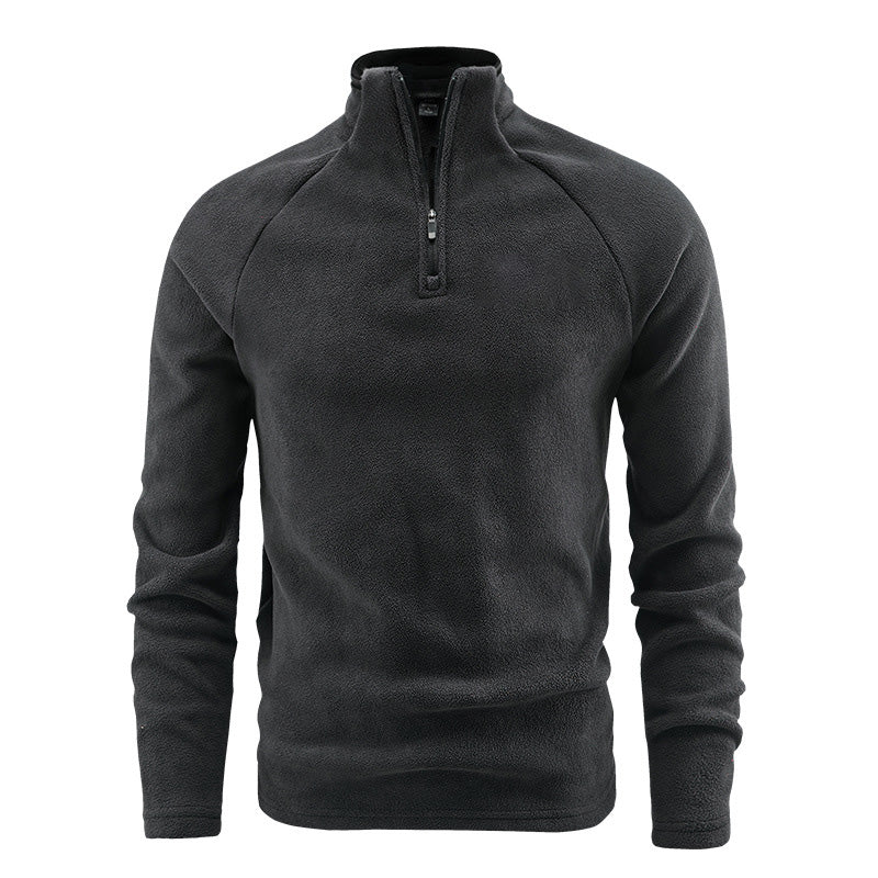 🖤Black Friday Sale:50% OFF🖤 🧥 Men's Polar Fleece Stand Collar Warm Sweatshirt