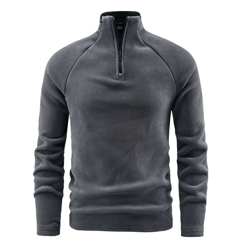 🖤Black Friday Sale:50% OFF🖤 🧥 Men's Polar Fleece Stand Collar Warm Sweatshirt
