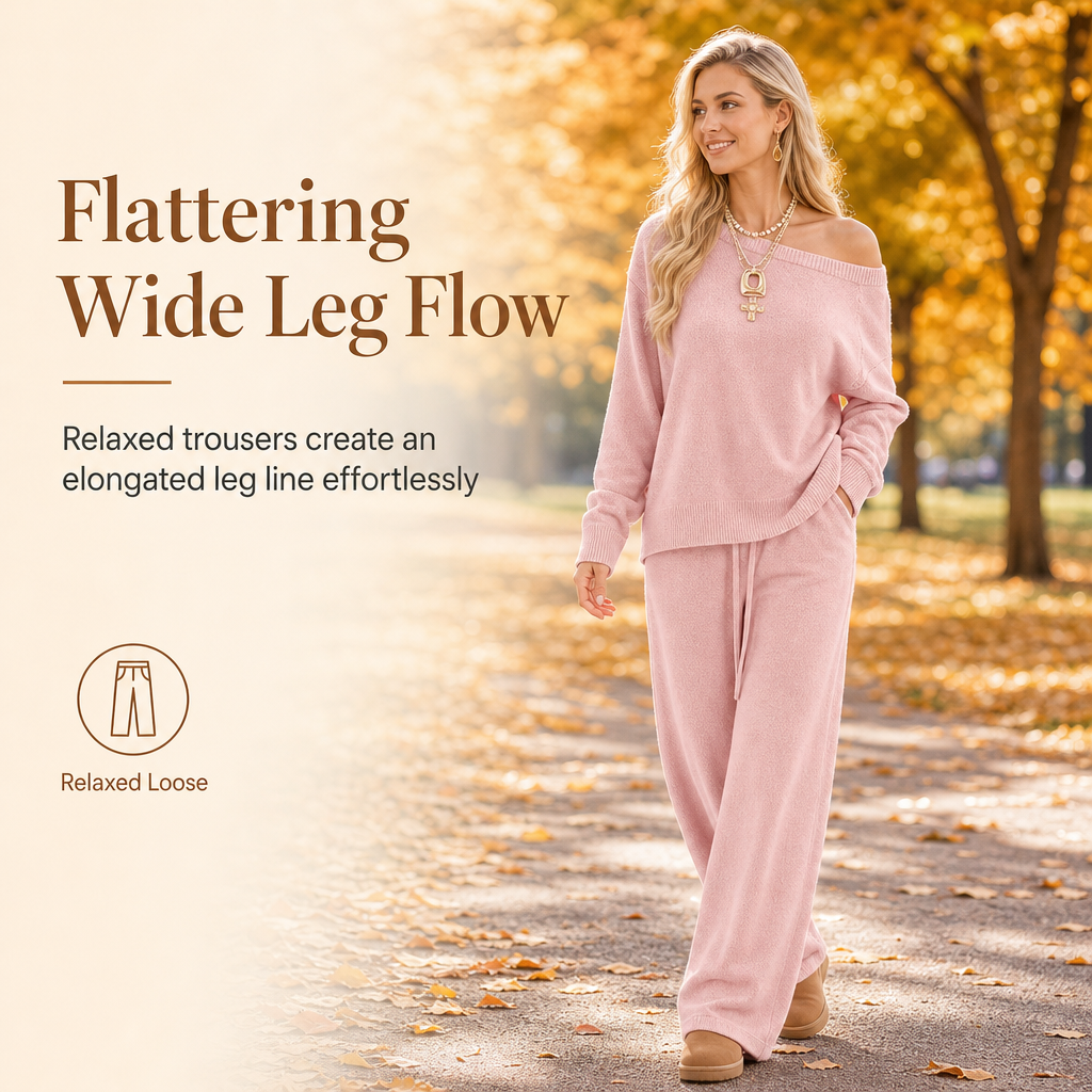 💖Black Friday Mega Deal – 50% off!💖 🍁 Comfortable Casual Matching Long Pants Set
