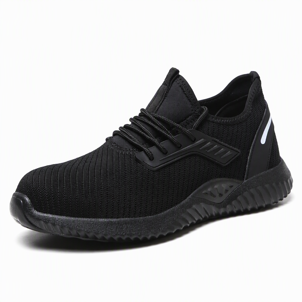 ✨ Durable & Protective 👷 Men's Steel Toe Safety Shoes – Breathable, Lightweight, Puncture Resistant Work Boots 🥾