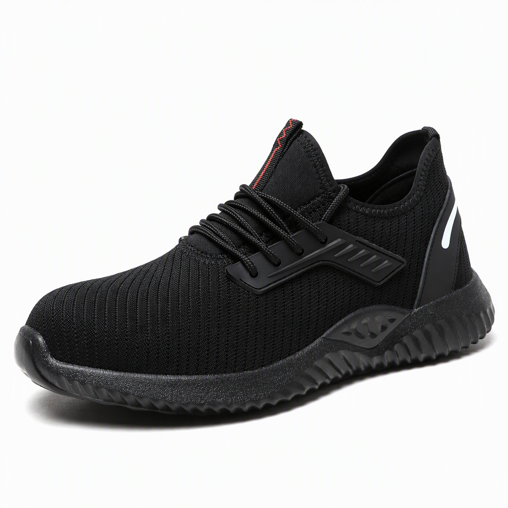 ✨ Durable & Protective 👷 Men's Steel Toe Safety Shoes – Breathable, Lightweight, Puncture Resistant Work Boots 🥾