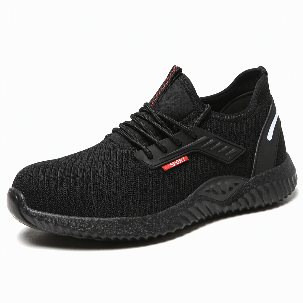 ✨ Durable & Protective 👷 Men's Steel Toe Safety Shoes – Breathable, Lightweight, Puncture Resistant Work Boots 🥾