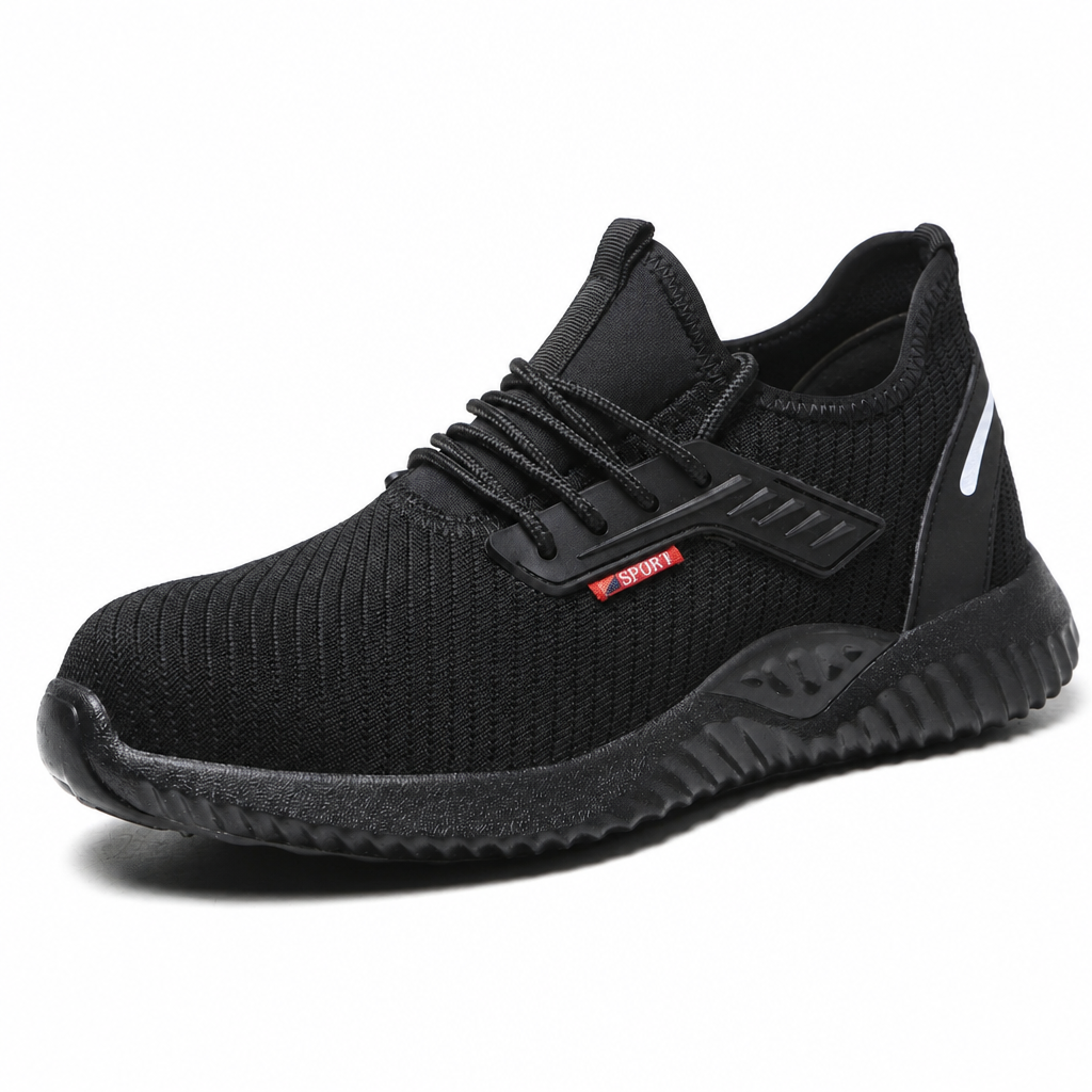 ✨ Durable & Protective 👷 Men's Steel Toe Safety Shoes – Breathable, Lightweight, Puncture Resistant Work Boots 🥾