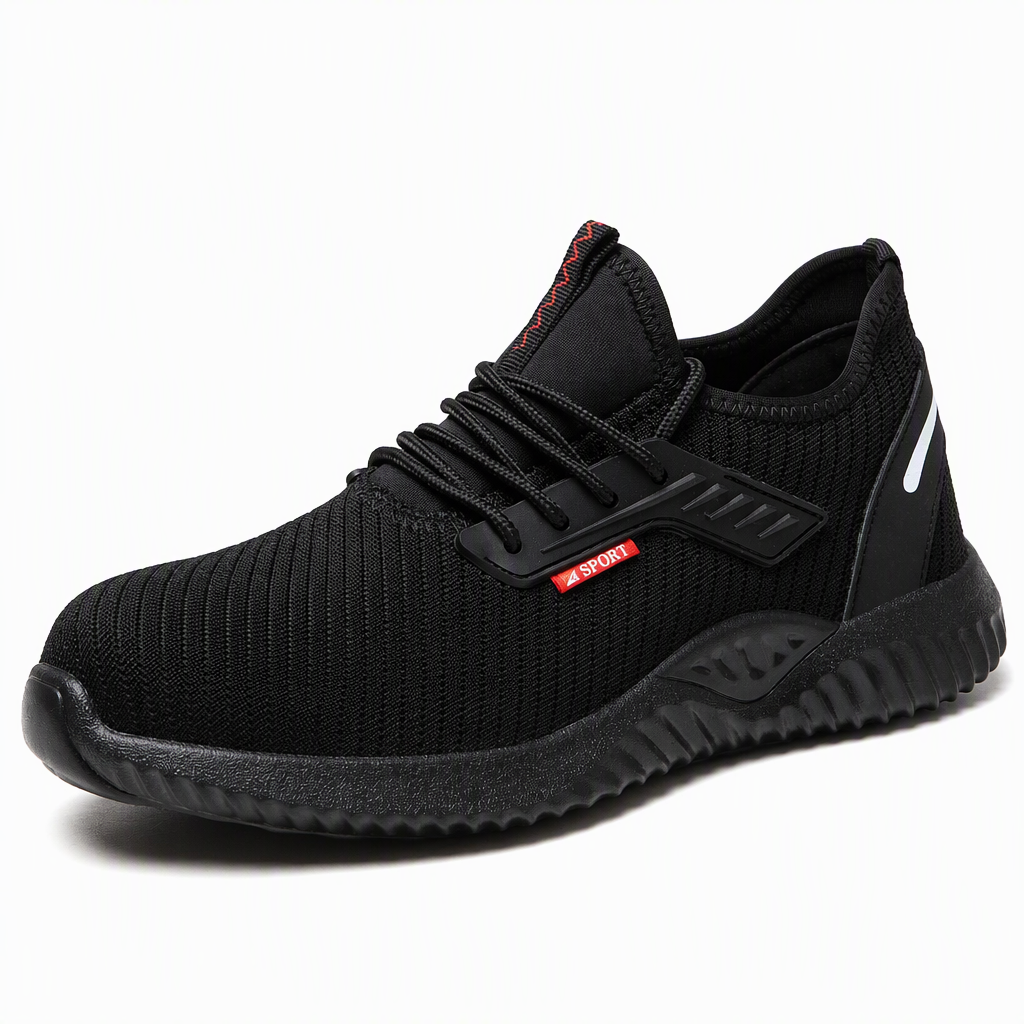 ✨ Durable & Protective 👷 Men's Steel Toe Safety Shoes – Breathable, Lightweight, Puncture Resistant Work Boots 🥾