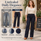 💖Black Friday Mega Deal – 50% off!💖 Women's High Waisted Contrast Stitching Wide-Leg Jeans