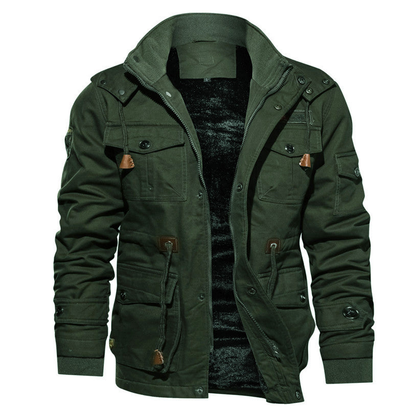 🖤Black Friday Sale:50% OFF🖤 🧥 Men's Winter Thermal Detachable Hooded Jacket