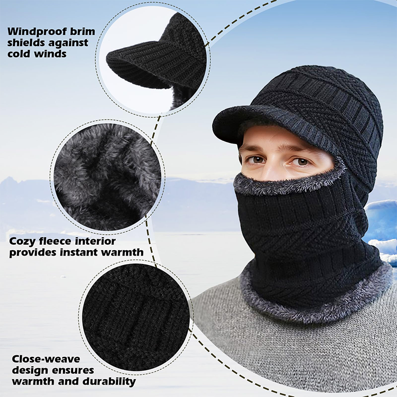 🖤Black Friday Sale:50% OFF🖤 ❄️3-in-1 Winter Balaclava, Insulated Hood with Protective Goggles