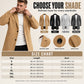 💖Black Friday Mega Deal – 50% off!💖 🍁Men's Classic Single-Breasted Mid-Length Overcoat