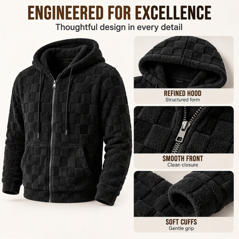 🖤Black Friday Sale:50% OFF🖤 ❄️Men's Casual Winter Warm Hooded Jacket