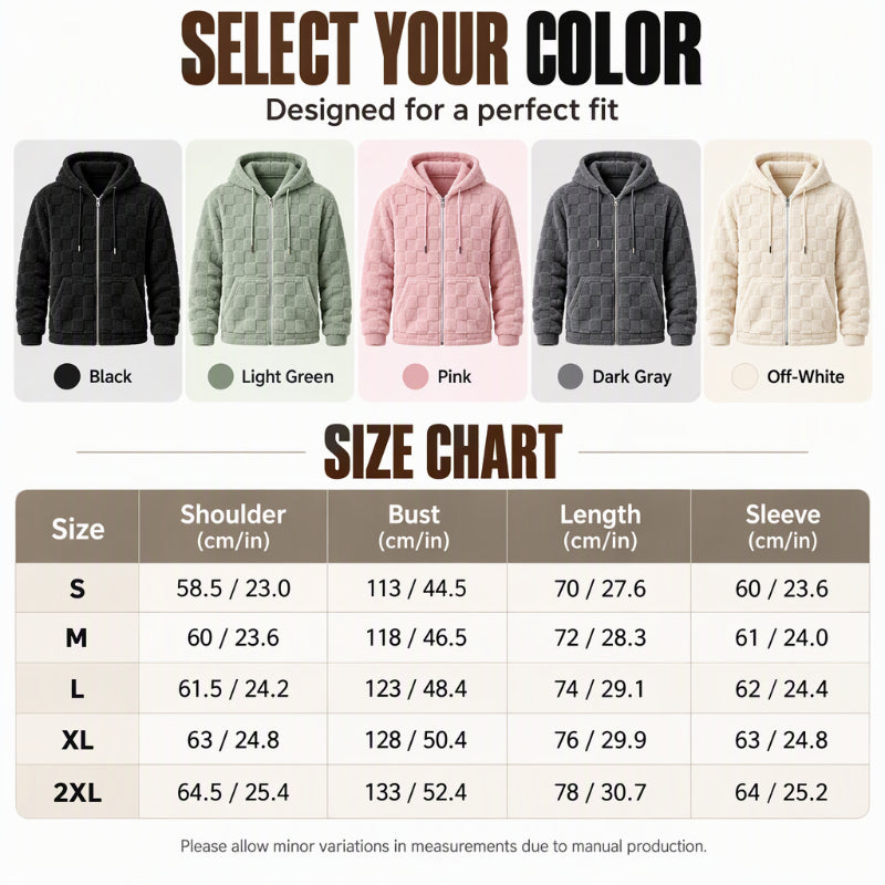 🖤Black Friday Sale:50% OFF🖤 ❄️Men's Casual Winter Warm Hooded Jacket