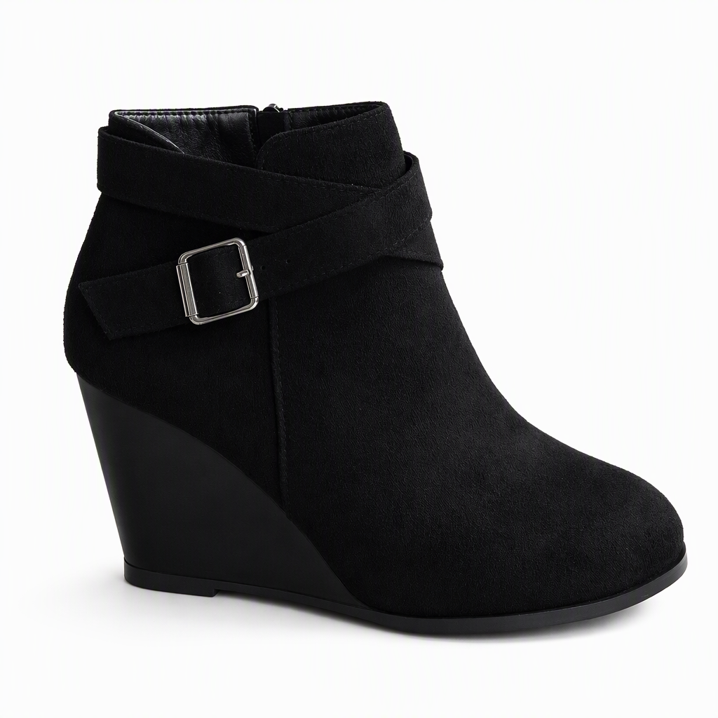 🖤Black Friday Sale:50% OFF🖤 👢Women's Casual Wedge Ankle Boots