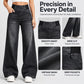 🖤Black Friday Sale:50% OFF🖤 🎉✨ Casual Stretch Wide-Leg Jeans – Premium Denim, Comfy Fit & Timeless Design