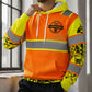 🖤Black Friday Sale:50% OFF🖤 ⚡Men's High Visibility Reflective Hooded Sweatshirt