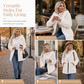 💖Black Friday Mega Deal – 50% off!💖 ❄️Women's Casual Plush Solid Color Cardigan🧸