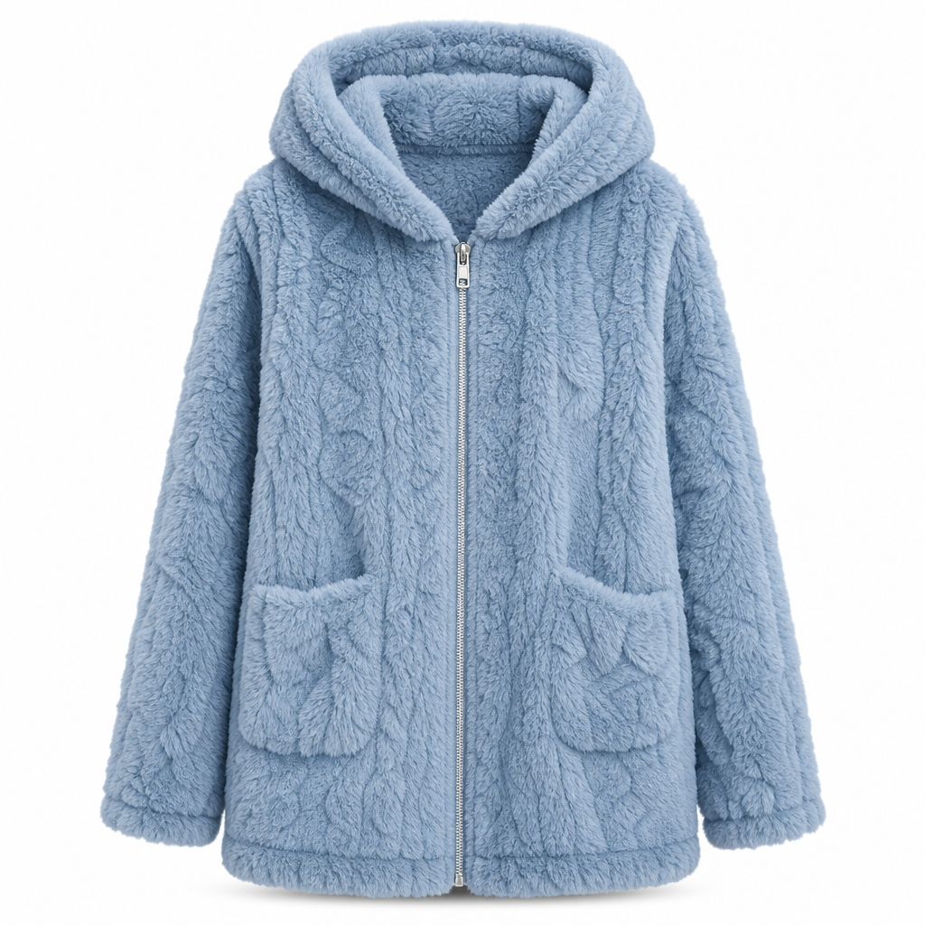 💖Black Friday Mega Deal – 50% off!💖 ❄️Women's Casual Plush Solid Color Cardigan🧸